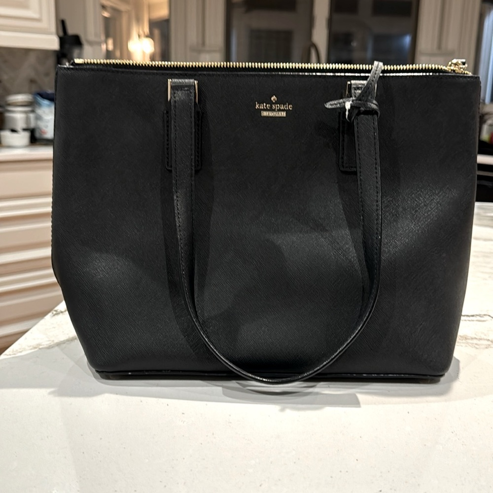 Kate Spade small black tote